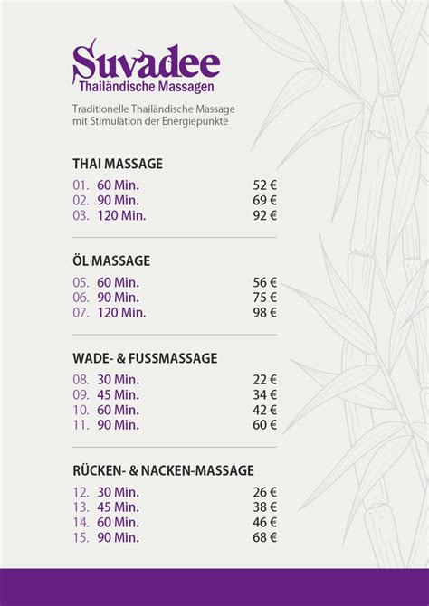 Massage – Suvadee Thailändische Massagen